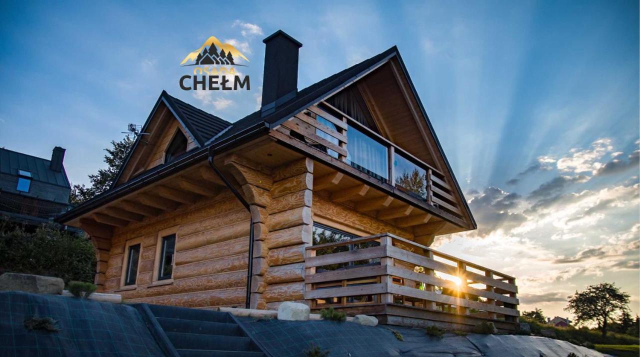 Domek Drewniany W Gorach Jacuzzi & Balia - Osada Chelm Stroza  Exteriér fotografie
