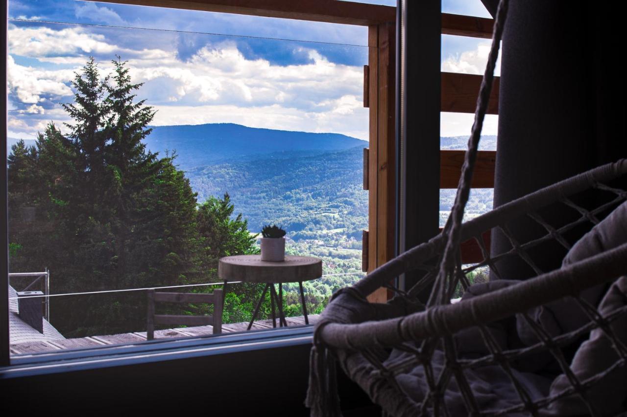 Domek Drewniany W Gorach Jacuzzi & Balia - Osada Chelm Stroza  Exteriér fotografie