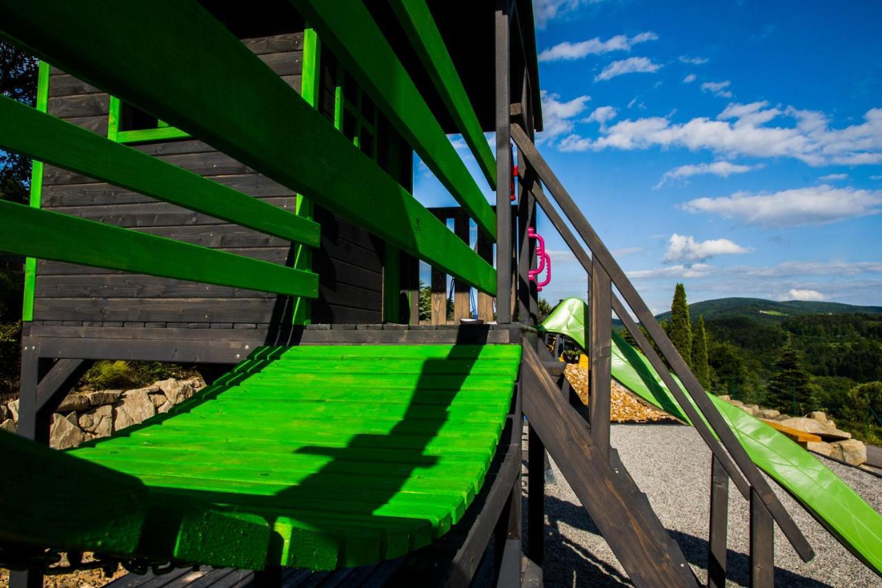 Domek Drewniany W Gorach Jacuzzi & Balia - Osada Chelm Stroza  Exteriér fotografie