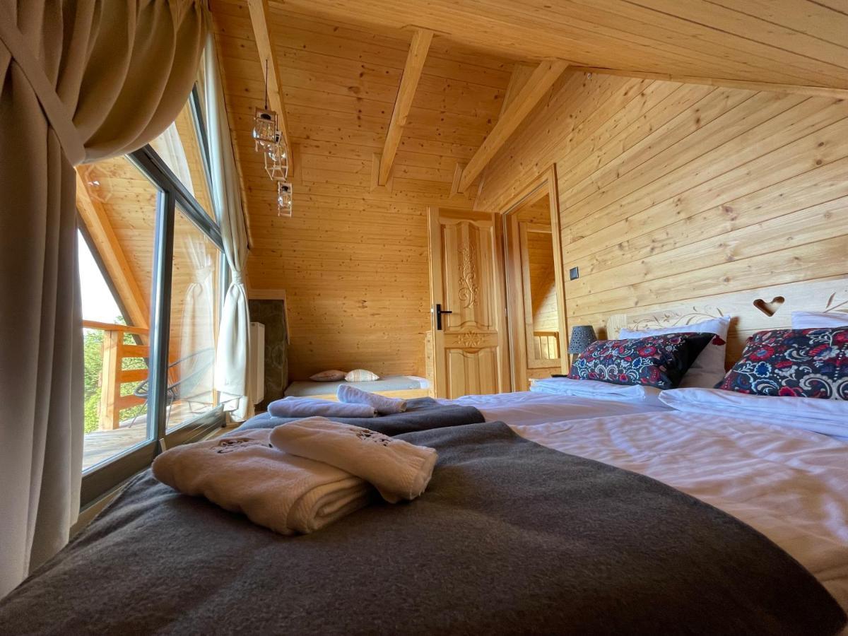 Domek Drewniany W Gorach Jacuzzi & Balia - Osada Chelm Stroza  Exteriér fotografie