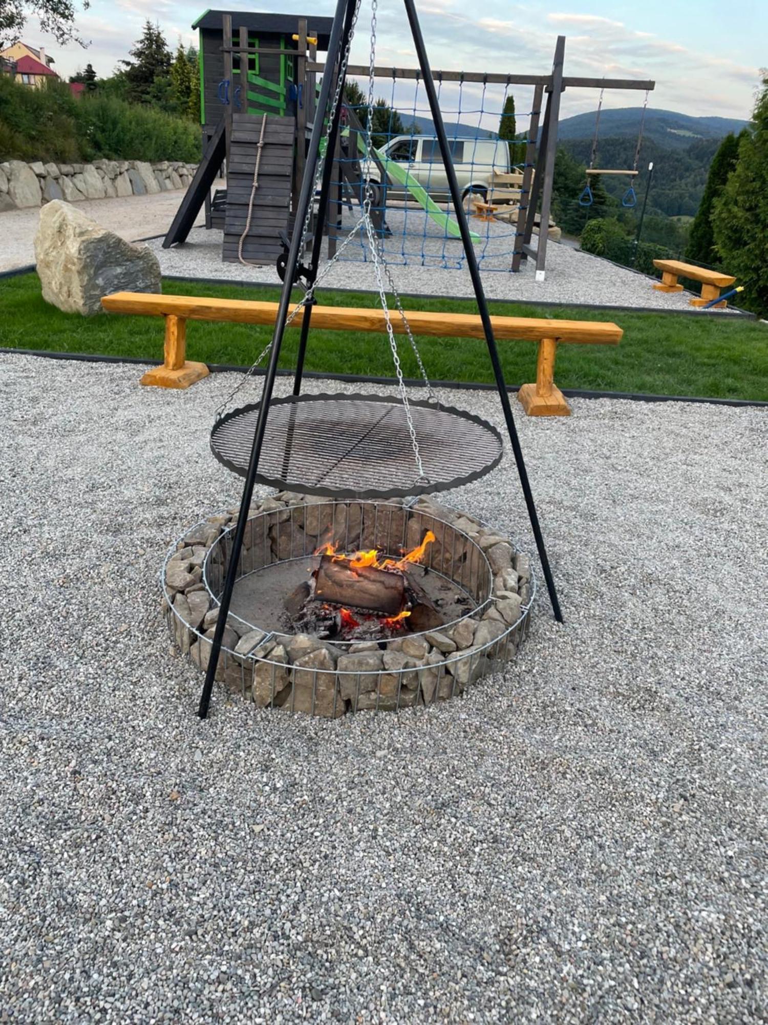 Domek Drewniany W Gorach Jacuzzi & Balia - Osada Chelm Stroza  Exteriér fotografie