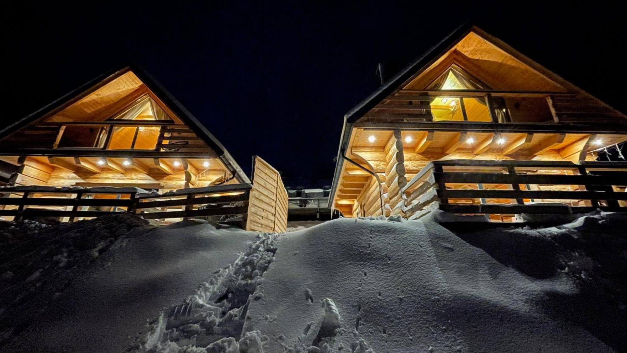 Domek Drewniany W Gorach Jacuzzi & Balia - Osada Chelm Stroza  Exteriér fotografie