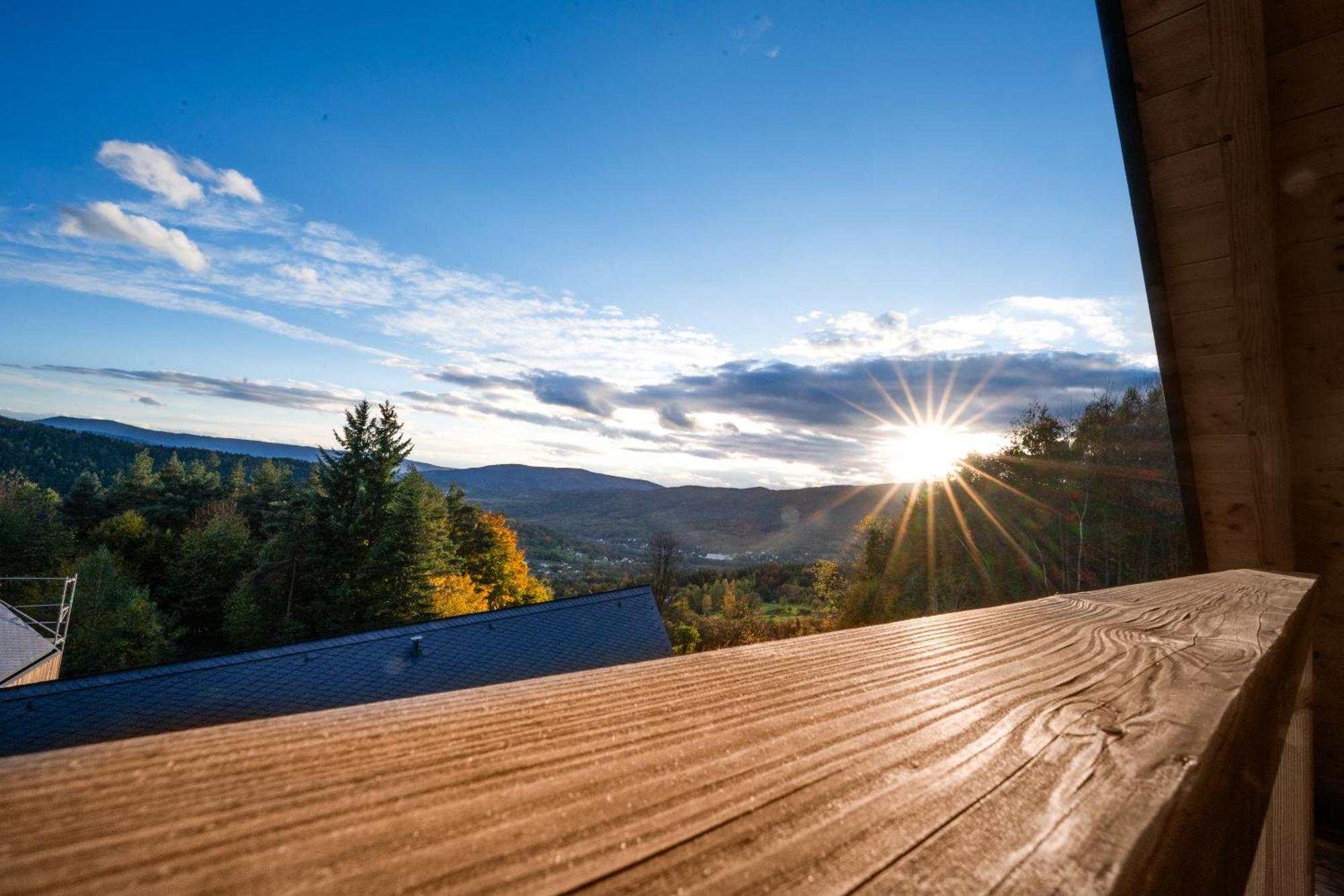 Domek Drewniany W Gorach Jacuzzi & Balia - Osada Chelm Stroza  Exteriér fotografie
