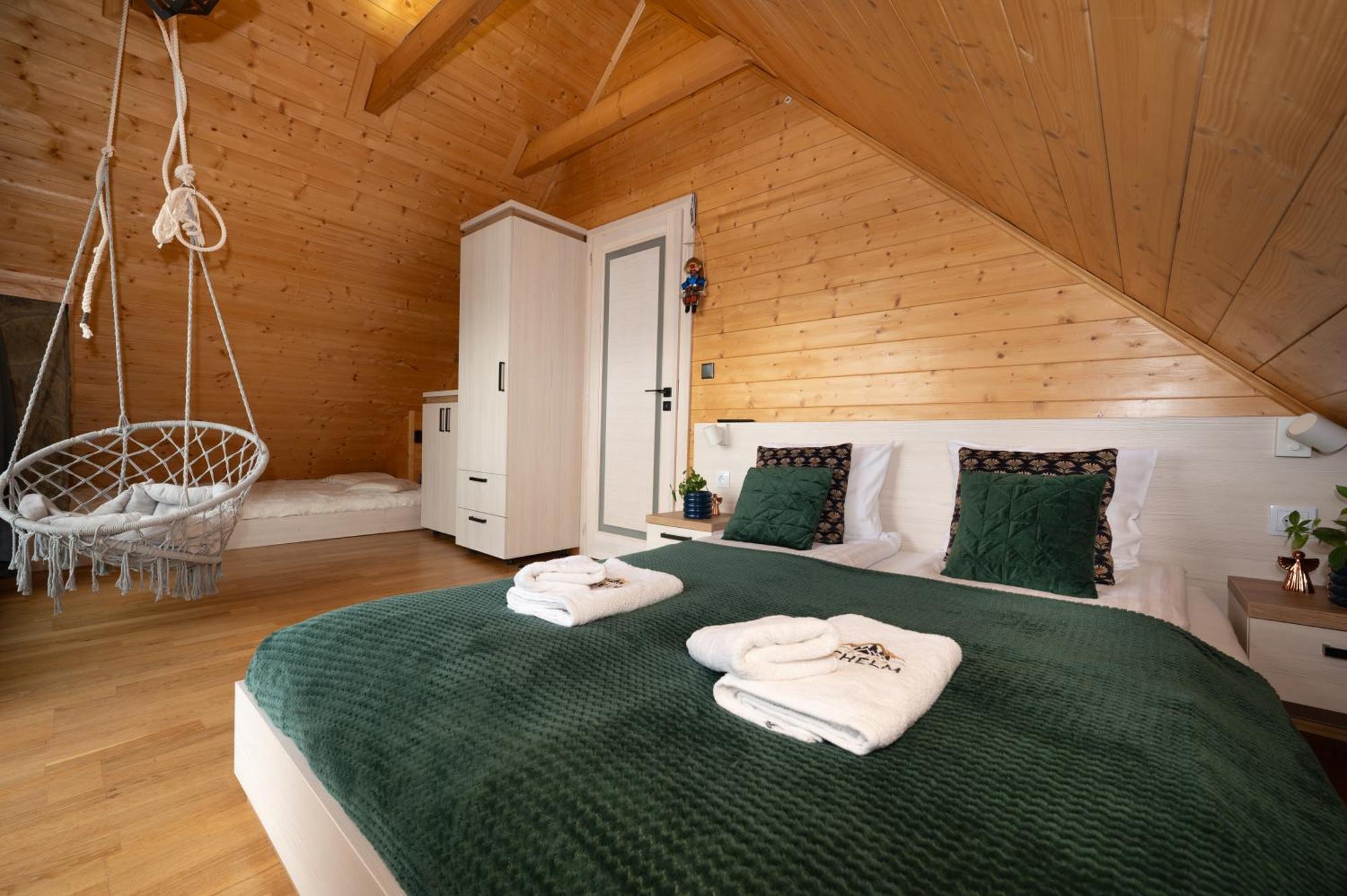 Domek Drewniany W Gorach Jacuzzi & Balia - Osada Chelm Stroza  Exteriér fotografie